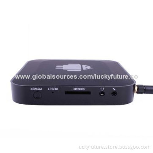 RK3188 Quad-core Android 4.2 HD TV Player with Wi-Fi/BT/2GB/8GB/HDMI/USB2.0/LAN/AV/Remote Control